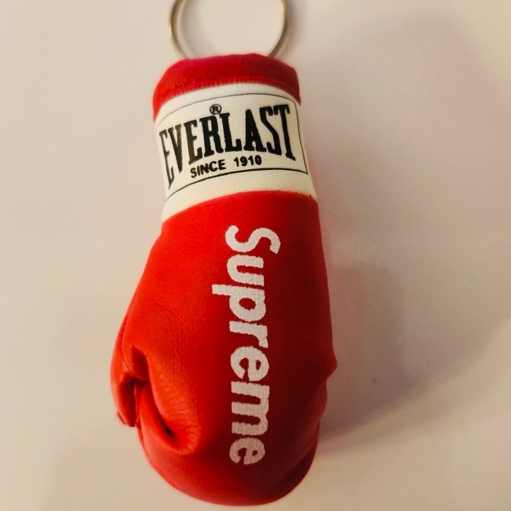 Supreme x Everlast Red Boxing Glove Keychain Perfect Christmas Stocking Stuffer